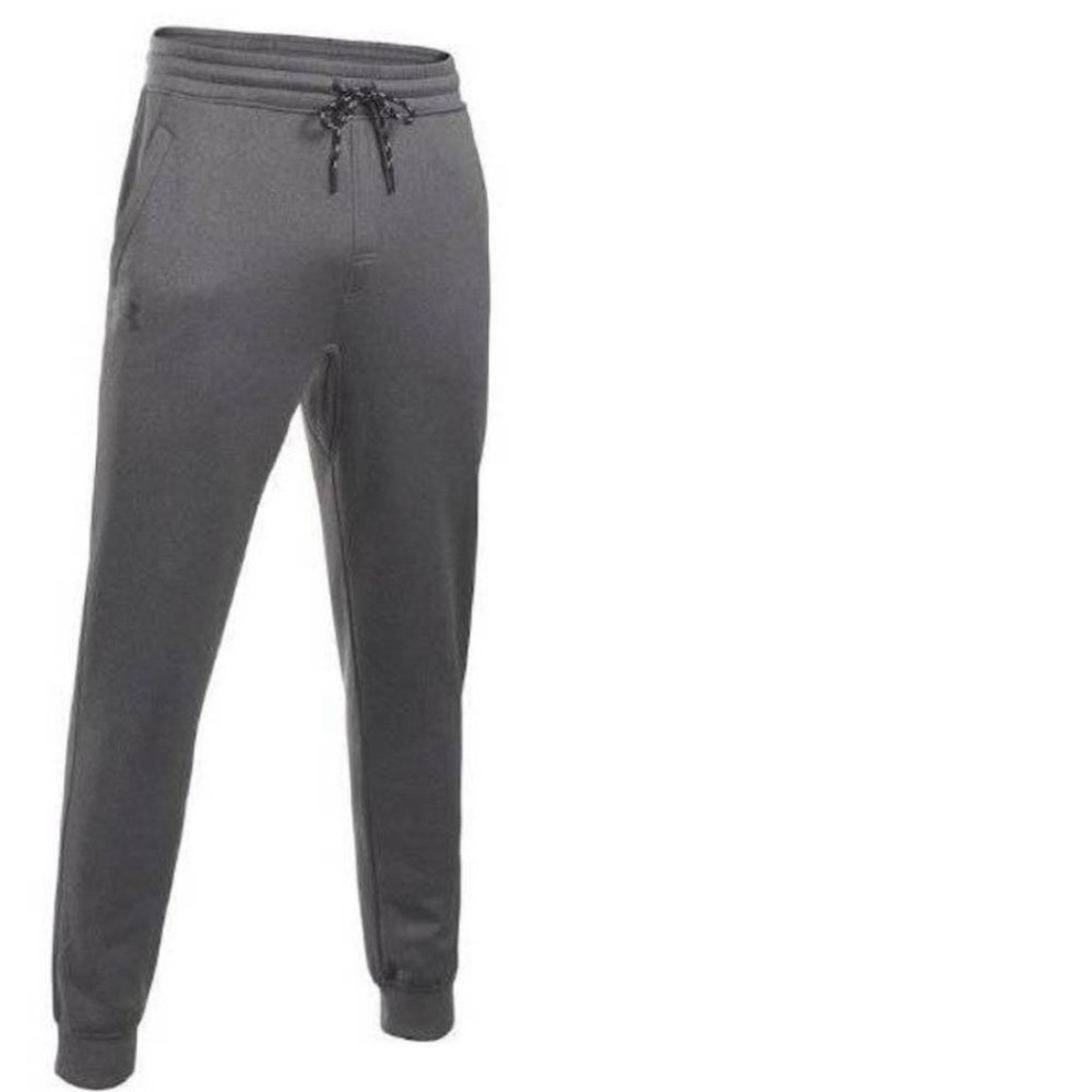 Mens Under Armour Joggers Sweatpants 3XL Gray Fleece Lined Storm Elastic Waist